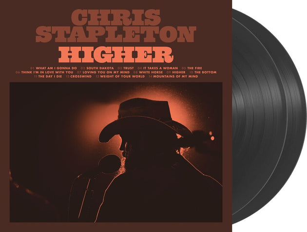 the album cover for Chris Stapleton - Higher [2LP]