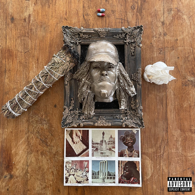 the album cover for Earl Sweatshirt - SICK! [Indie Exclusive Limited Edition Light Blue LP]