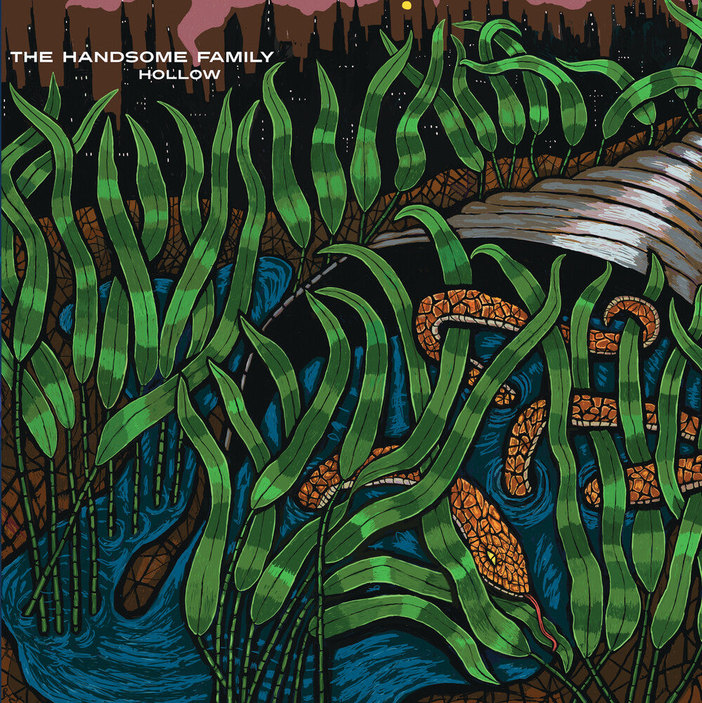 the album cover for Handsome Family - Hollow