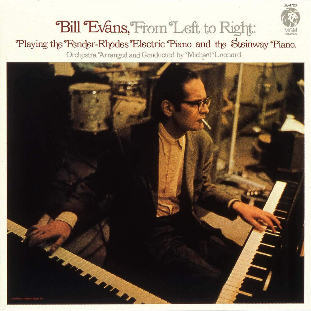 the album cover for Bill Evans - From Left To Right