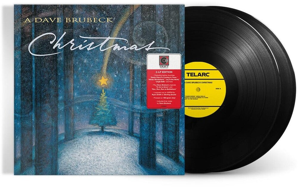 the album cover for Dave Brubeck - A Dave Brubeck Christmas [2LP]