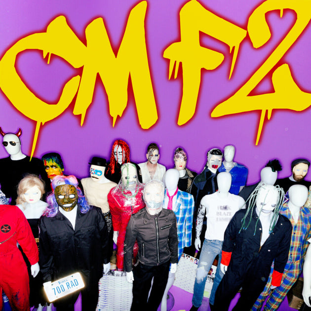 the album cover for Corey Taylor - CMF2 [Indie Exclusive Limited Edition Neon Violet LP]