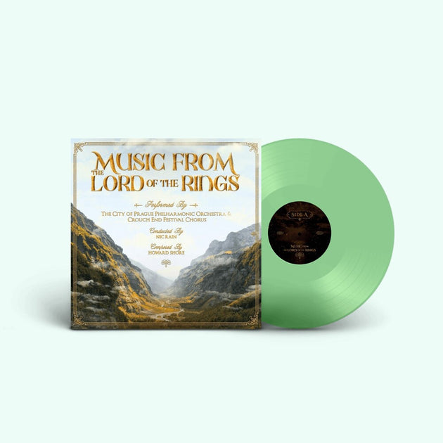 the album cover for City Of Prague Philharmonic Orchestra (Colv) (Grn) - The Lord Of The Rings [Colored Vinyl] (Grn)