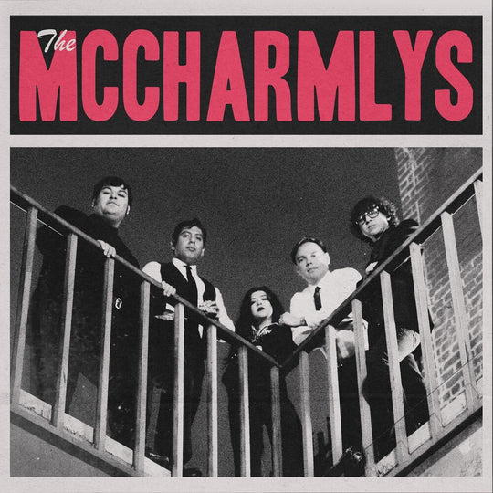 the album cover for The McCharmlys - The McCharmlys [Limited Edition Magenta LP]