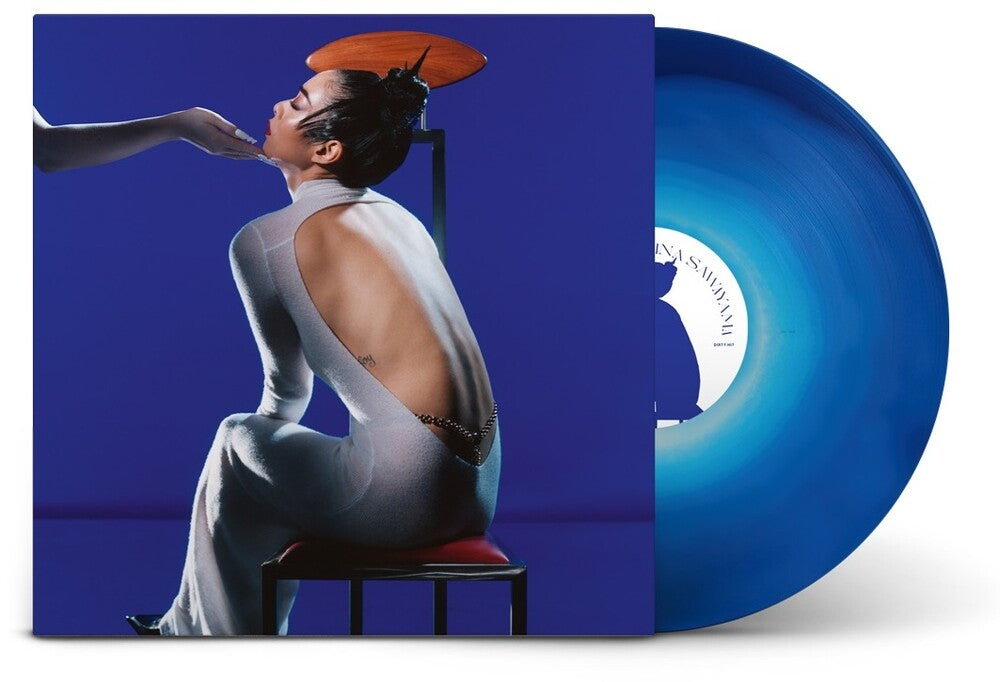 the album cover for Rina Sawayama - Hold The Girl: 1st Anniversary Edition [White/Cobalt Blue LP]