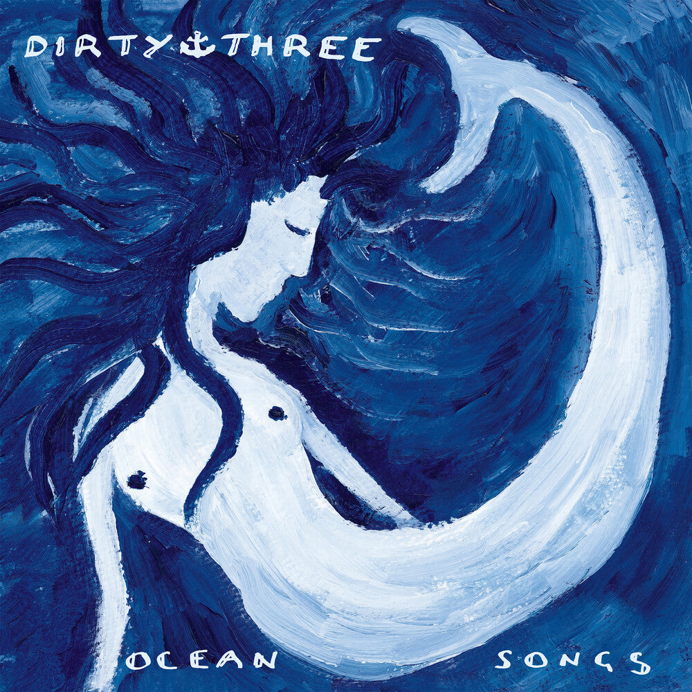 the album cover for Dirty Three - Ocean Songs - Green [Colored Vinyl] [Clear Vinyl] (Grn)