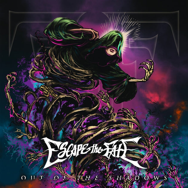 the album cover for Escape The Fate - Out Of The Shadows [Teal LP]