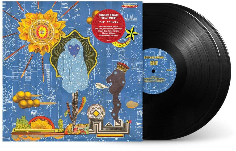 the album cover for Butcher Brown - Solar Music [2LP]