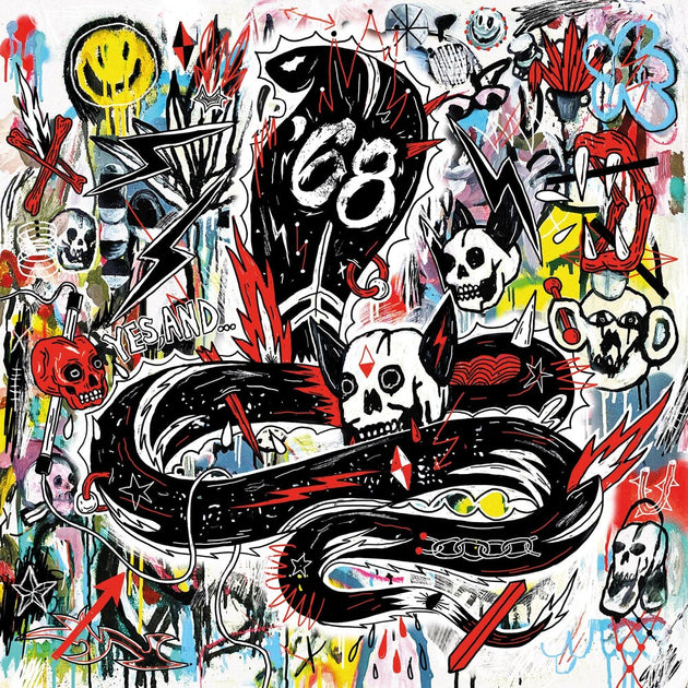 the album cover for '68 - Yes, and... [Indie Exclusive Limited Edition LP]