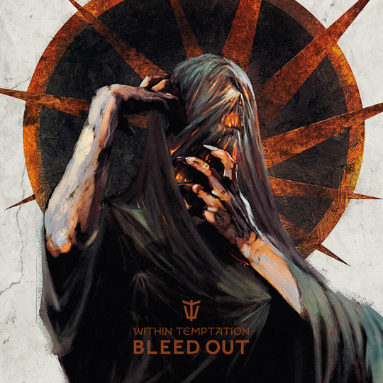 the album cover for Within Temptation - Bleed Out [Limited Edition Smoked Marbled LP]