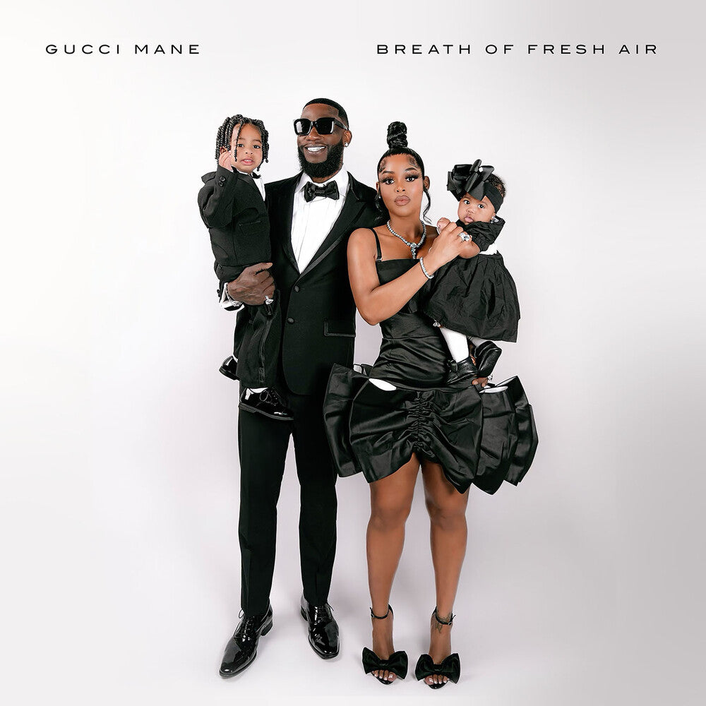 the album cover for Gucci Mane - Breath Of Fresh Air [White LP]
