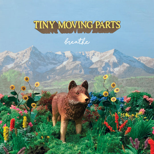 the album cover for Tiny Moving Parts - Breathe - Neon Orange [Colored Vinyl] (Org)