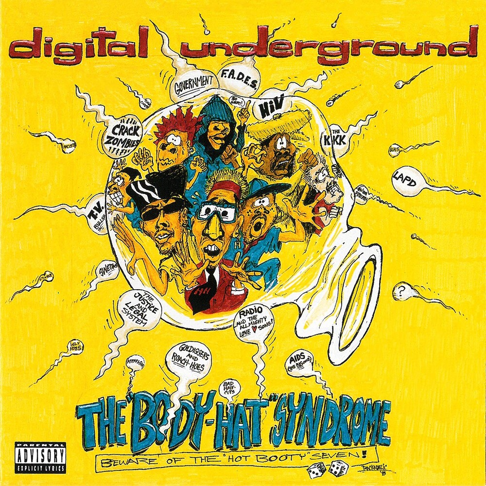 the album cover for Digital Underground - The Body-Hat Syndrome (30th Anniversary) [RSD Black Friday 2023]