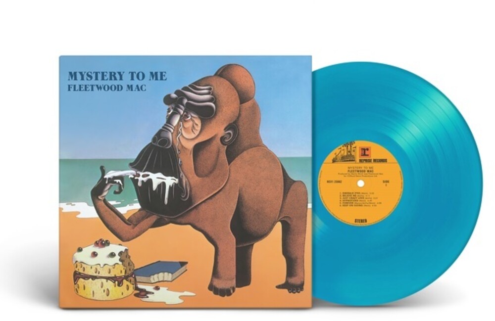 the album cover for Fleetwood Mac - Mystery To Me  [Rocktober 2023 Ocean Blue LP]