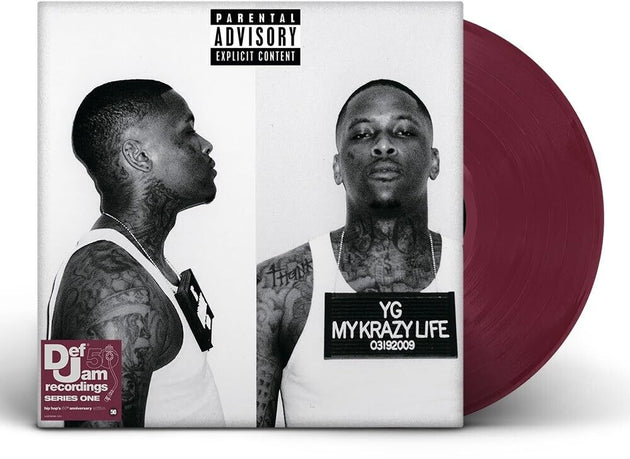 the album cover for YG - My Krazy Life [Indie Exclusive Limited Edition Fruit Punch 2 LP]