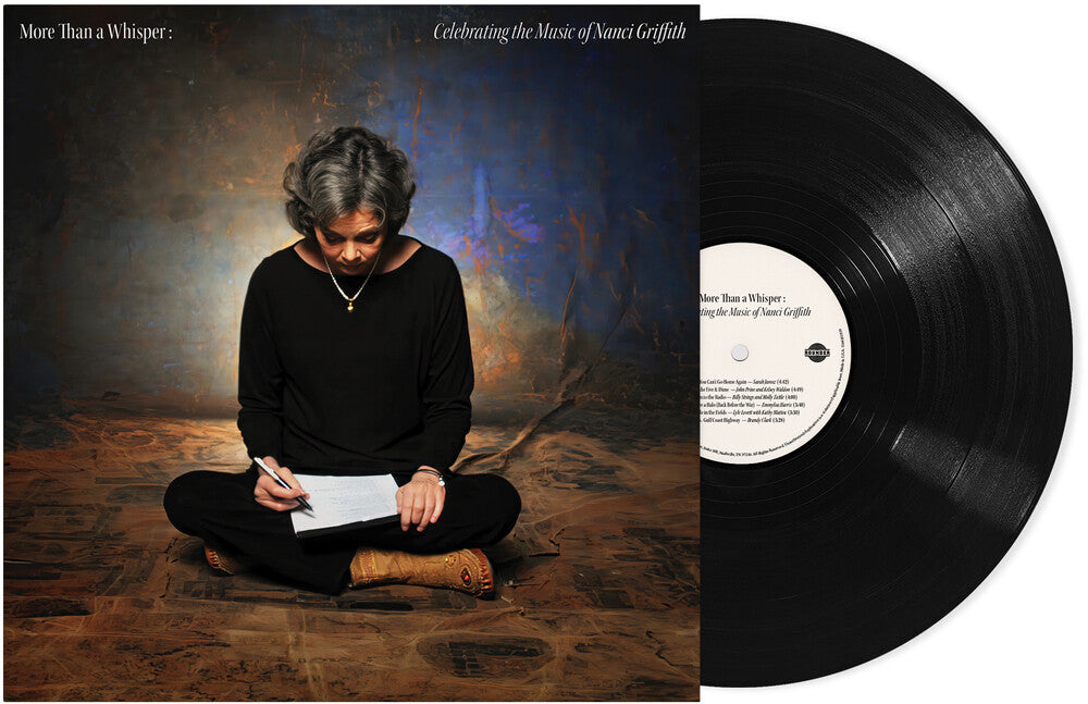 the album cover for Various Artists - More Than A Whisper: Celebrating The Music Of Nanci Griffith [LP]