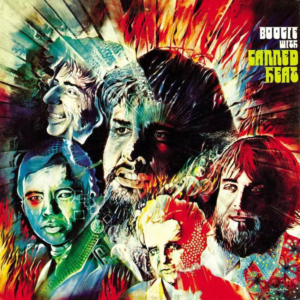 the album cover for Canned Heat - Boogie With Canned Heat