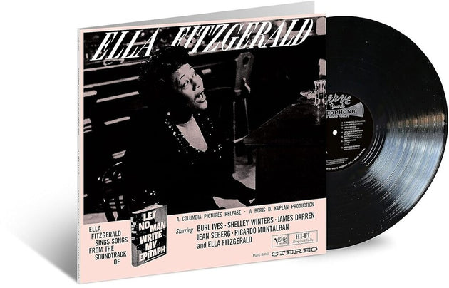 the album cover for Ella Fitzgerald - Let No Man Write My Epitaph (Verve Acoustic Sound)