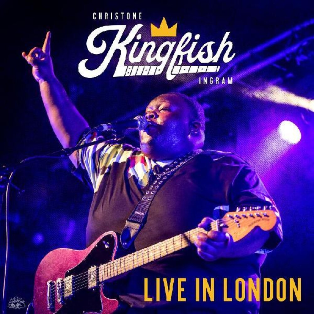 the album cover for Christone "Kingfish" Ingram - Live In London [LP]