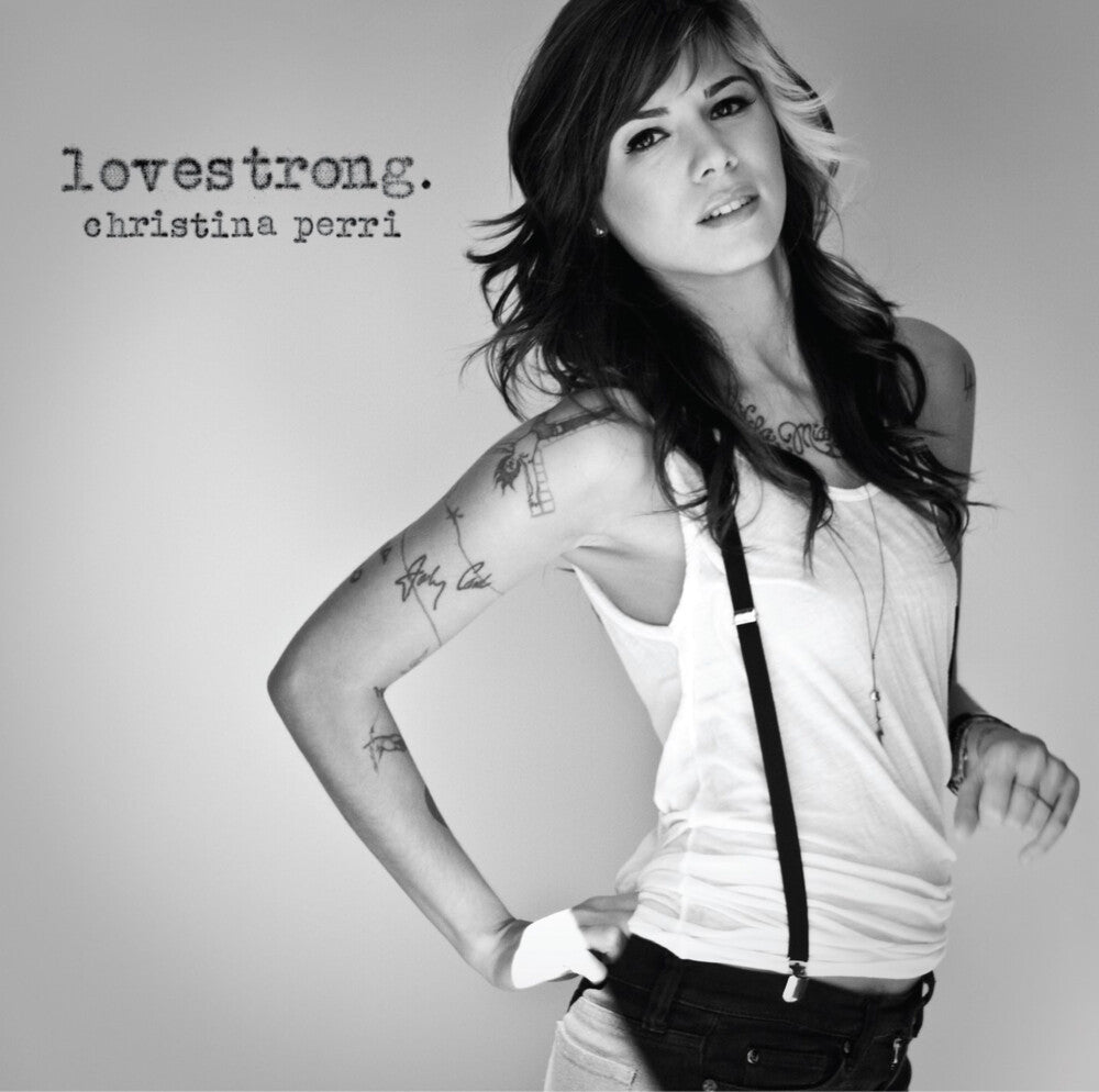 the album cover for Christina Perri - Lovestrong (Clear Vinyl) (Atl75) [Clear Vinyl]