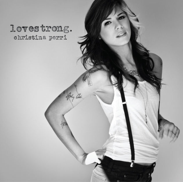 the album cover for Christina Perri - Lovestrong (Clear Vinyl) (Atl75) [Clear Vinyl]