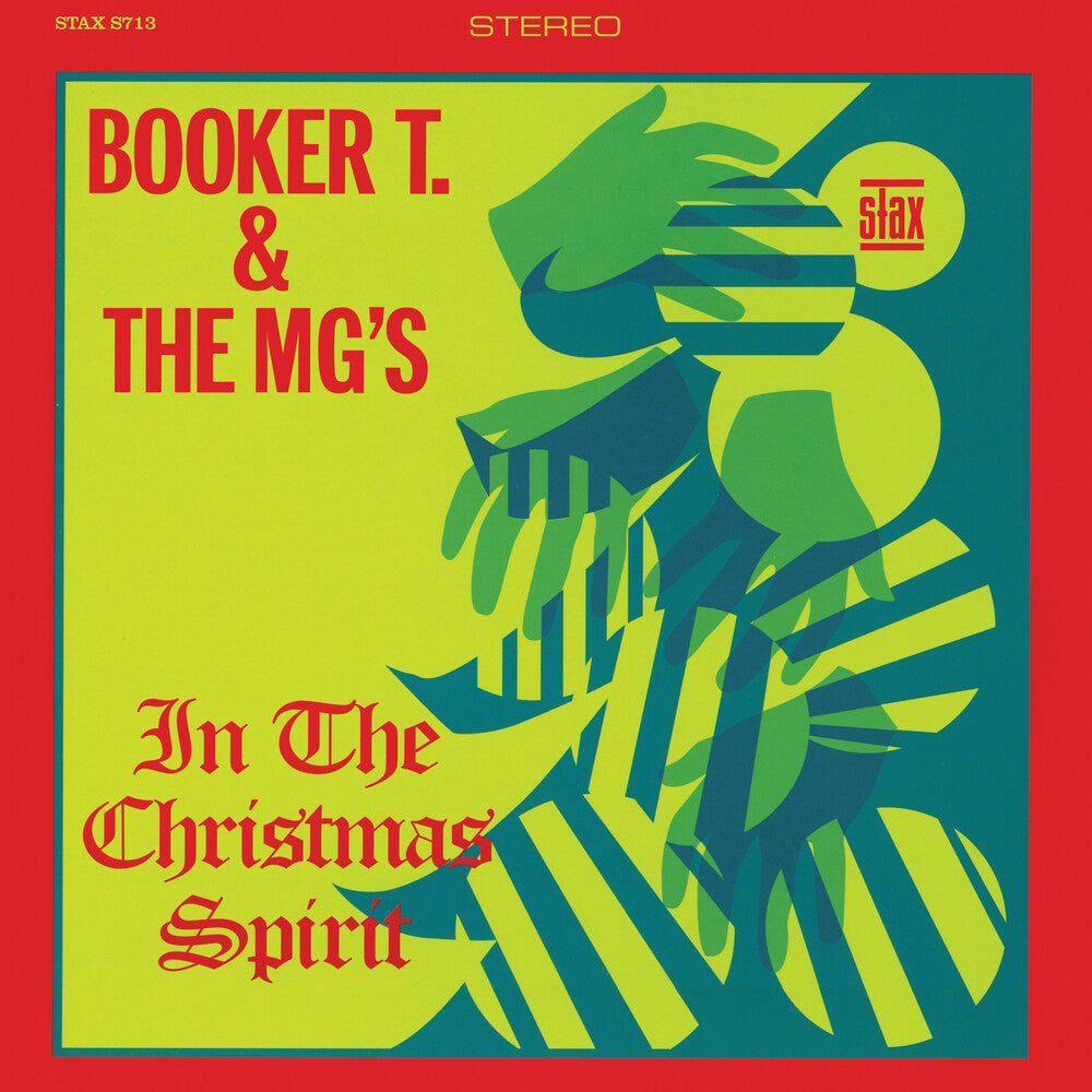 the album cover for Booker T & Mg's - In The Christmas Spirit (Clear Vinyl) (Atl75)
