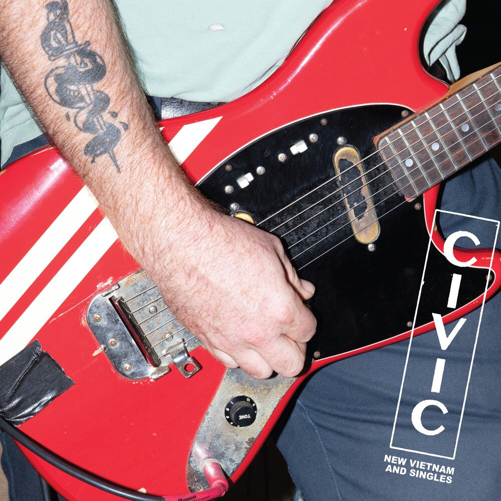 the album cover for CIVIC - New Vietnam + Singles [Clear LP]