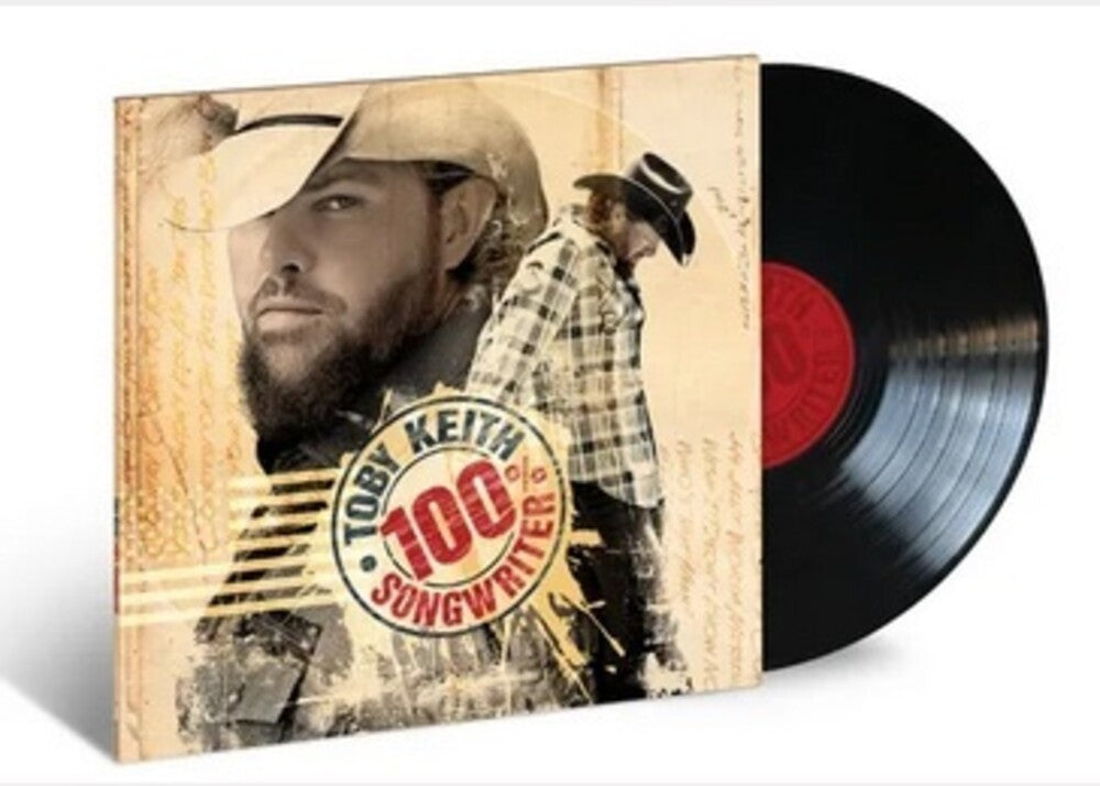 the album cover for Toby Keith - 100% Songwriter [LP]