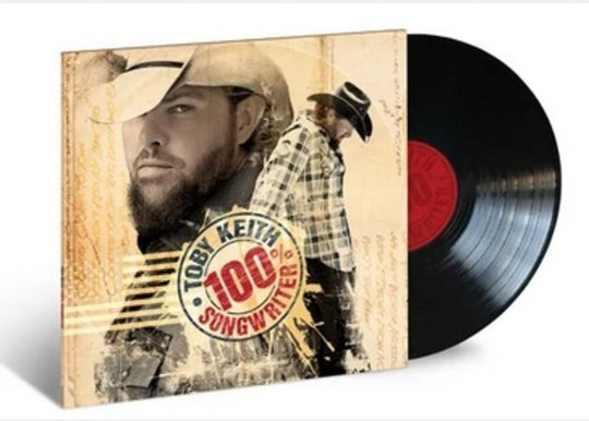 the album cover for Toby Keith - 100% Songwriter [LP]