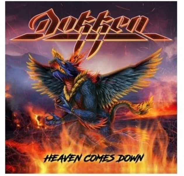 the album cover for Dokken - Heaven Comes Down [Limited Edition LP]