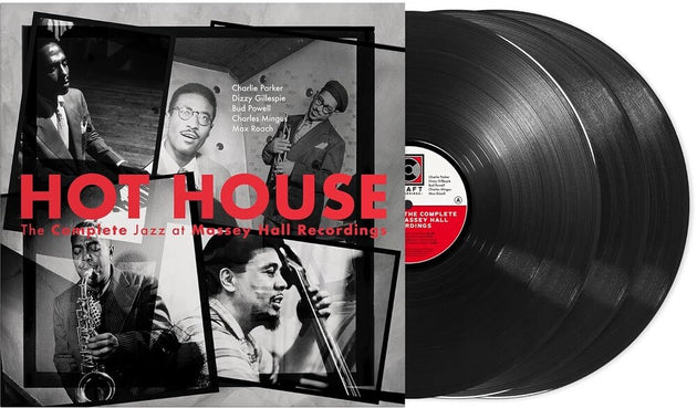 the album cover for Various Artists - Hot House: The Complete Jazz At Massey Hall Recordings [3LP]