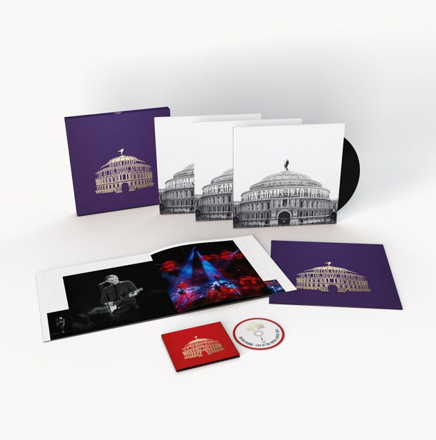the album cover for Bryan Adams - Royal Albert Hall [4LP/Blu-ray Box Set]