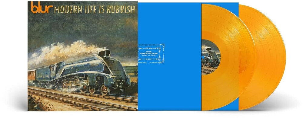 the album cover for Blur - Modern Life Is Rubbish: 30th Anniversary [Colored Vinyl]