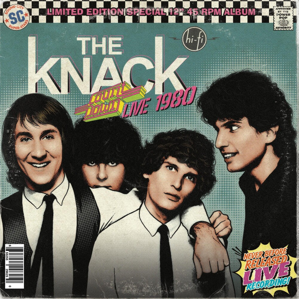 the album cover for The Knack - Countdown Live 1980 [RSD Black Friday 2023]