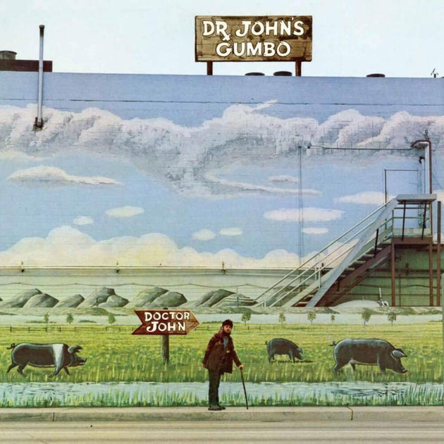 the album cover for Dr. John - Dr. John's Gumbo (Gate) [180 Gram]
