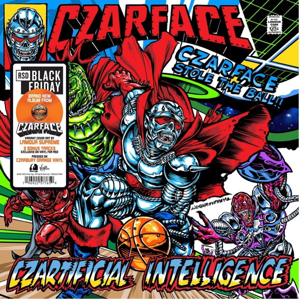 the album cover for Czarface - Czartificial Intelligence (Stole The Ball Edition) [RSD Black Friday 2023]