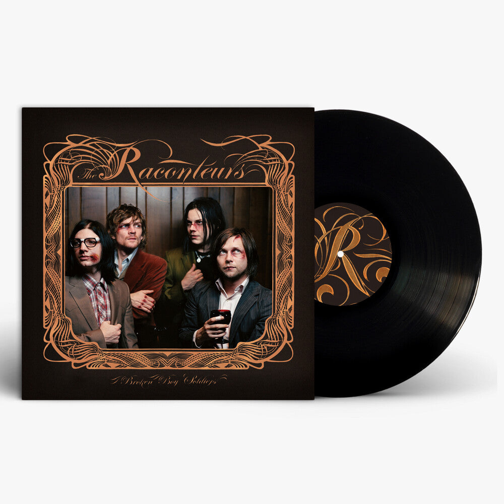 the album cover for The Raconteurs - Broken Boy Soldiers [LP]