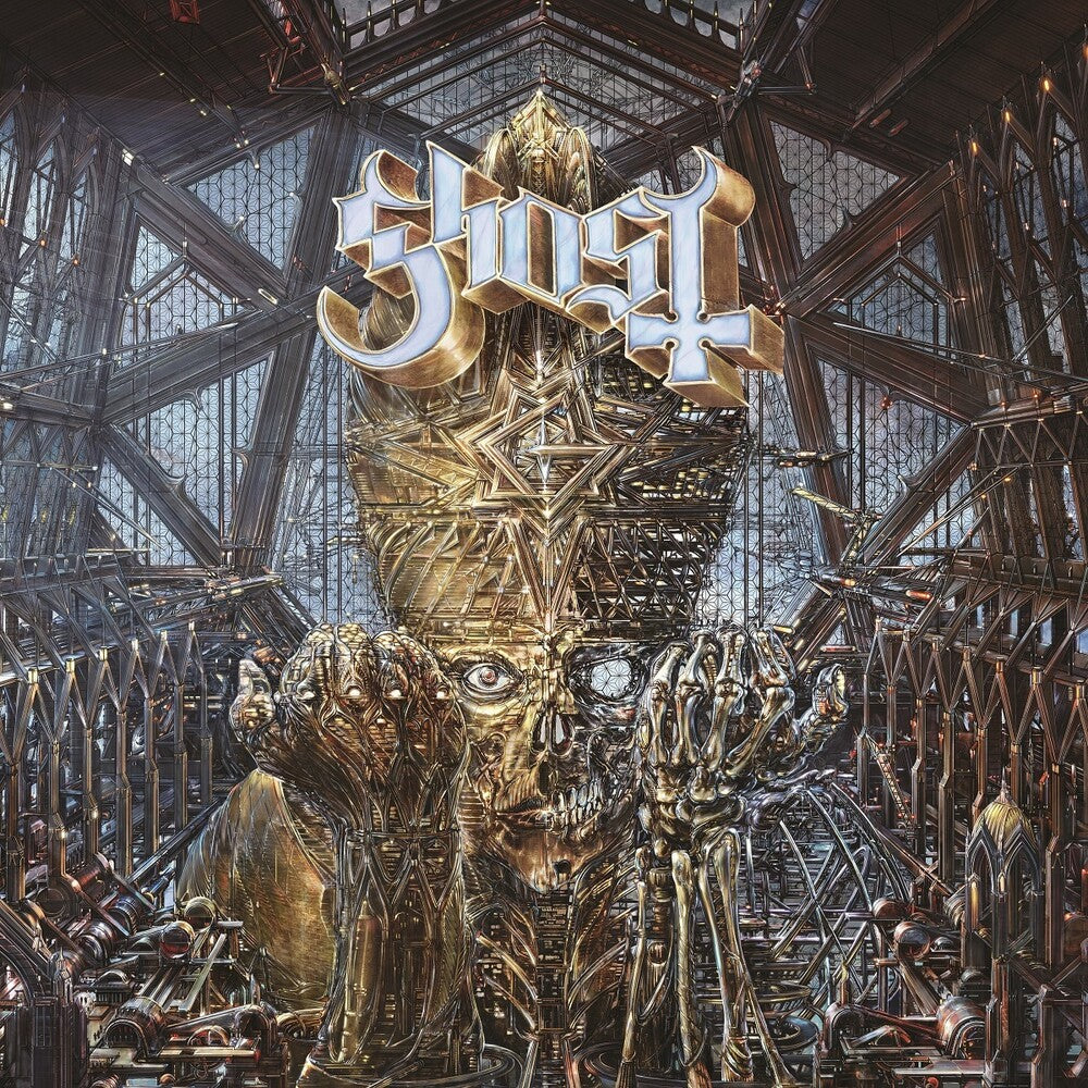 the album cover for Ghost - IMPERA LABYRINTH MAZE GAME [Metallic Gold LP Box Set]