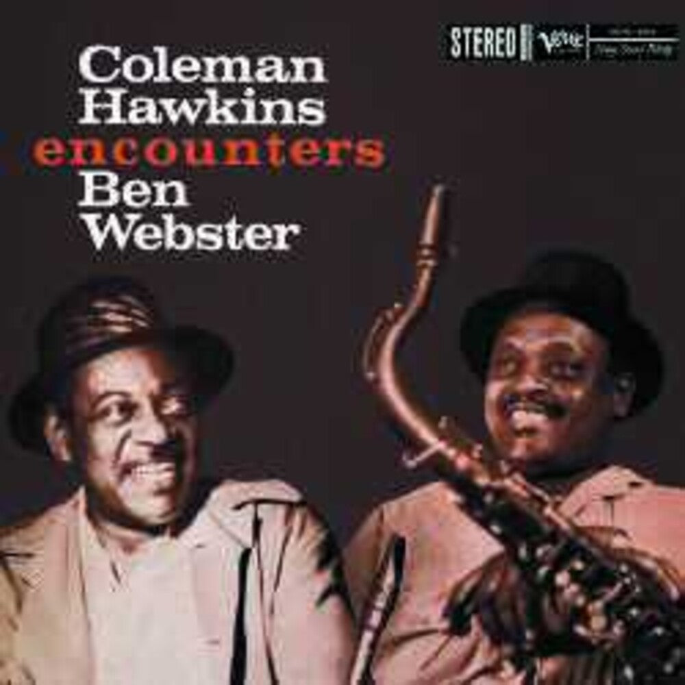 the album cover for Coleman Hawkins  / Webster,Ben - Coleman Hawkins Encounters Ben Webster (Acoustic)
