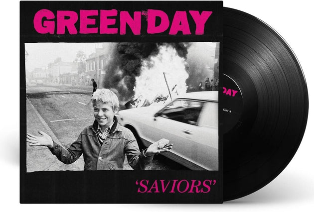the album cover for Green Day - Saviors [LP]