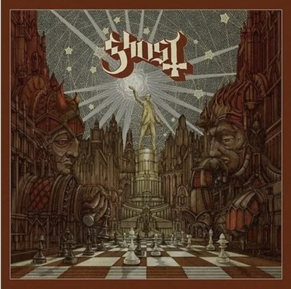 the album cover for Ghost - Popestar [Colored Vinyl] (Gry) [Limited Edition] (Smok)