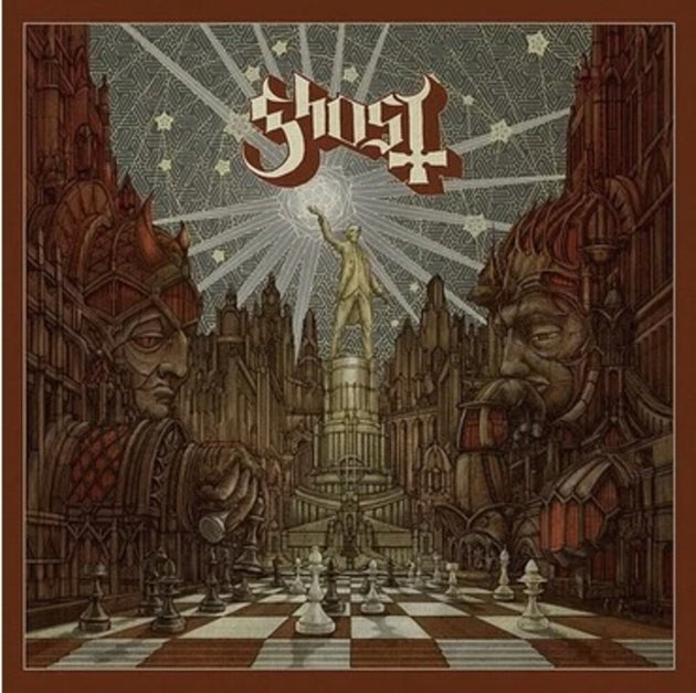 the album cover for Ghost - Popestar [Colored Vinyl] (Gry) [Limited Edition] (Smok)