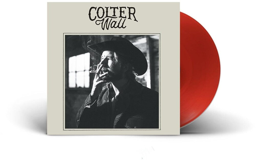 the album cover for Colter Wall - Colter Wall [Red Opaque LP]