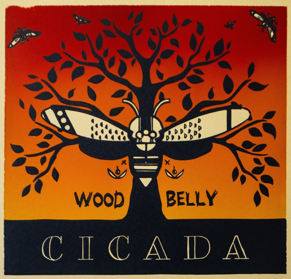 the album cover for Wood Belly - Cicada [Indie Exclusive Limited Edition LP]