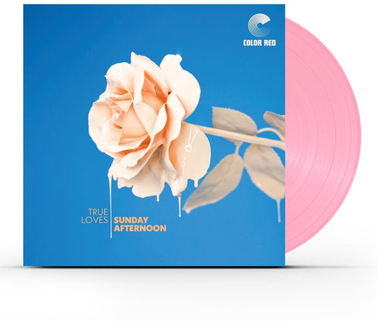 the album cover for True Loves - Sunday Afternoon - Pink [Colored Vinyl] [180 Gram] (Pnk)