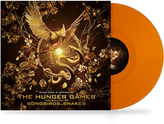 the album cover for Various Artists - The Hunger Games: The Ballad of Songbirds & Snakes [Orange LP]