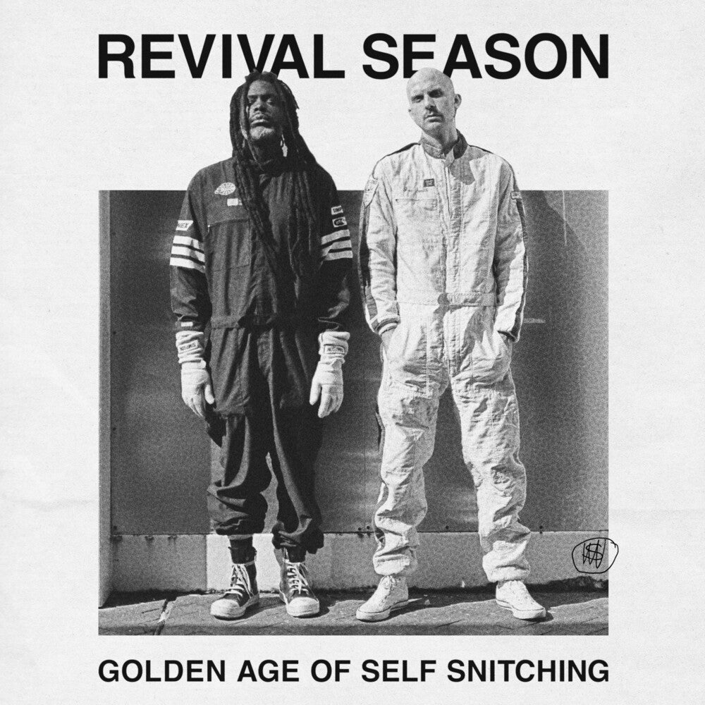 the album cover for Revival Season - Golden Age Of Self Snitching
