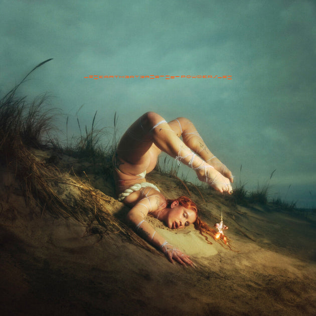 the album cover for Eartheater - Powders (Blk) (Gate)