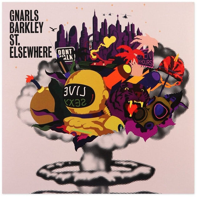 the album cover for Gnarls Barkley - St Elsewhere