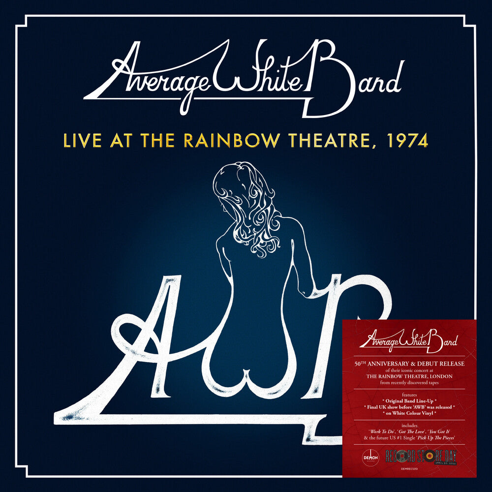 the album cover for Average White Band - Live At The Rainbow Theatre 1974 